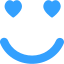 emoticon-in-love-face-with-heart-shaped-eyes-in-square-outline